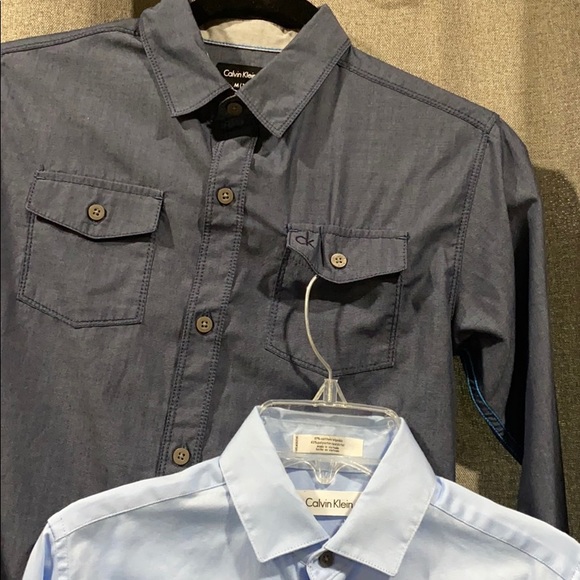 Calvin Klein boys formal shirt 👔 - Picture 3 of 9